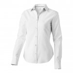 Bedruckte Damenhemden aus Baumwolle 142 g/m2 Farbe weiß