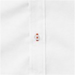Bedruckte Damenhemden aus Baumwolle 142 g/m2 Farbe weiß Detailansicht 3