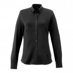 Bedruckte Damenhemden aus Baumwolle 200 g/m2 Farbe schwarz