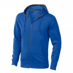 Sweatshirt mit Kapuze und Reißverschluss 300 g/m2 Farbe köngisblau