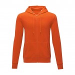 Herren-Hoodie aus Baumwolle, 240 g/m2, Elevate Essentials farbe orange zweite Vorderansicht