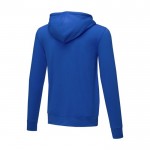 Herren-Hoodie aus Baumwolle, 240 g/m2, Elevate Essentials farbe blau dritte Rückansicht