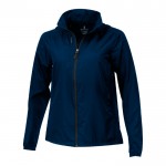 Wasserfeste Jacke aus Polyester für Damen 80 g/m2 Farbe marineblau