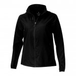 Wasserfeste Jacke aus Polyester für Damen 80 g/m2 Farbe schwarz