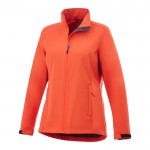 Atmungsaktive Jacke aus Polyester 270 g/m2 Farbe orange