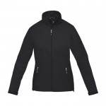 Damenjacke aus Nylon und Polyester, 60 g/m2, Elevate Life farbe schwarz zweite Vorderansicht