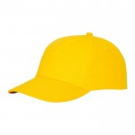 Kappen mit Logo, Baumwolle 175 g/m2 Farbe gelb