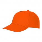Kappen mit Logo, Baumwolle 175 g/m2 Farbe orange