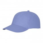 Kappen mit Logo, Baumwolle 175 g/m2 Farbe hellblau