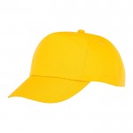 Bedruckte Kappen für Kinder 175 g/m2 Farbe gelb