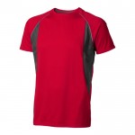 Bedruckte Sporthemden aus Polyester Farbe rot