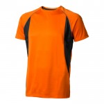 Bedruckte Sporthemden aus Polyester Farbe orange
