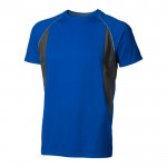 Bedruckte Sporthemden aus Polyester Farbe köngisblau