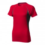 Sport-T-Shirt für Damen aus Polyester 145 g/m2 Farbe rot