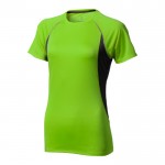 Sport-T-Shirt für Damen aus Polyester 145 g/m2 Farbe grün