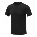 T-Shirt aus Polyester 105 g/m2 Farbe schwarz