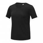 T-Shirt aus Polyester für Damen 105 g/m2 Farbe schwarz