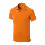 Kurzärmeliges technisches Polohemd 220 g/m2 Farbe orange