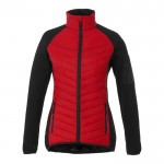 Individuelle Jacken für Damen aus 380T-Polyester Farbe rot