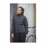 Damen-Daunenjacke aus Polyester, 164 g/m2, Elevate Life farbe schwarz Lifestyle-Bild