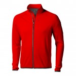 Jacken mit Logo aus Polyester 245 g/m2 Farbe rot
