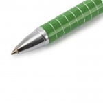 Ringgebundene Kugelschreiber für Firmen Farbe grün zweite Ansicht