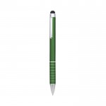 Ringgebundene Kugelschreiber für Firmen Farbe grün erste Ansicht