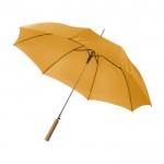 Automatischer Regenschirm aus Polyester 190T Farbe Orange dritte Ansicht