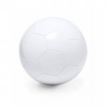 Bedruckbarer Ball im Retro-Design Farbe weiß erste Ansicht