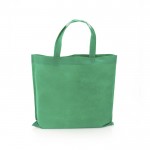 Non-Woven-Tasche mit kurzen Henkeln, 80 gr/m2 Farbe grün zweite Ansicht