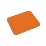 Rutschfestes Mauspad farbig Farbe orange erste Ansicht