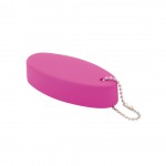 Günstiger schwimmender Schlüsselanhänger mit Aufdruck Farbe pink