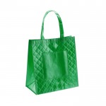Laminierte Non-Woven-Taschen 160 g/m2 Farbe grün erste Ansicht