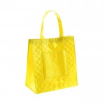Laminierte Non-Woven-Taschen 160 g/m2 Farbe gelb erste Ansicht