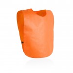 Vlies-Hemd mit elastischen Seiten für Erwachsene farbe orange erste Ansicht
