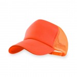 Kappe mit fluoreszierenden Farben, Farbe orange