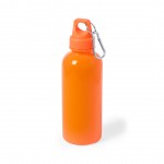 Bedruckte Flasche aus Kunststoff mit lebendigen Farben Farbe orange erste Ansicht