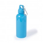 Bedruckte Flasche aus Kunststoff mit lebendigen Farben Farbe hellblau erste Ansicht