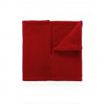 Halswärmer als Werbegeschenk mit Reißverschluss, 200 gr/m2 Farbe rot erste Ansicht