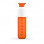 Wiederverwendbare Dopper-Flasche bedrucken Farbe Orange erste Ansicht