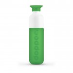 Wiederverwendbare Dopper-Flasche bedrucken Farbe Grün erste Ansicht