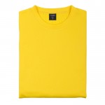 Technisches Sweatshirt aus Polyester 265 g/m2 Farbe gelb Vorderansicht