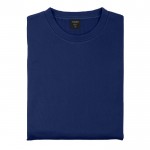 Technisches Sweatshirt aus Polyester 265 g/m2 Farbe marineblau Vorderansicht