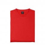 Technisches Kinder-Sweatshirt Polyester 265 g/m2 Farbe rot Vorderansicht