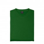 Technisches Kinder-Sweatshirt Polyester 265 g/m2 Farbe grün Vorderansicht