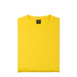 Technisches Kinder-Sweatshirt Polyester 265 g/m2 Farbe gelb Vorderansicht
