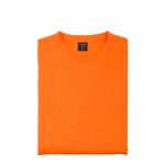 Technisches Kinder-Sweatshirt Polyester 265 g/m2 Farbe orange Vorderansicht