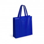 Laminierte Vliesstofftasche 110 g/m2 Farbe blau erste Ansicht