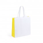 Weiße TNT-Tasche mit farbigen Seiten Farbe gelb erste Ansicht