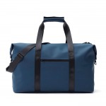 Wasserabweisende Reisetasche mit Riemen Farbe blau